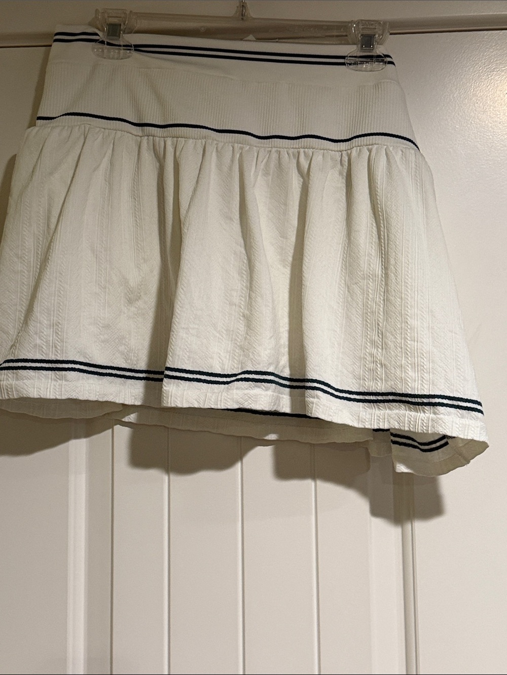 All In Motion White Textures Skort